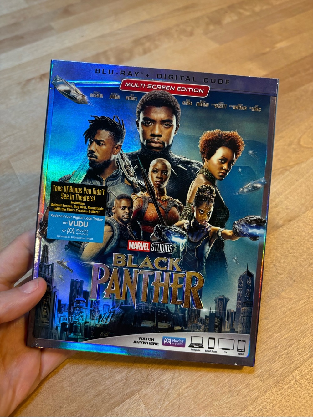 Marvel Studios Black Panther Blu-ray